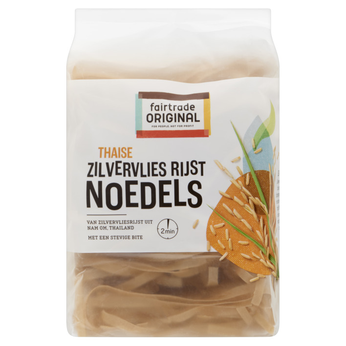 Fairtrade Original Thaise rijst noedels zilvervliesrijst