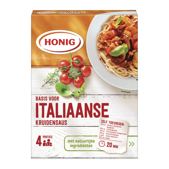 Honig Basis voor italiaanse kruidensaus
