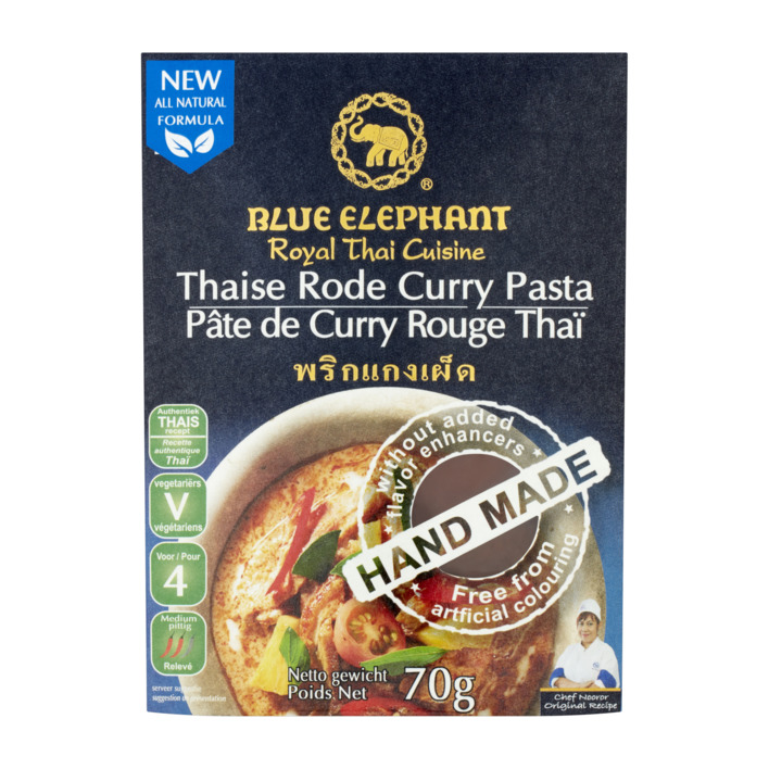 Blue Elephant Thaise rode curry pasta