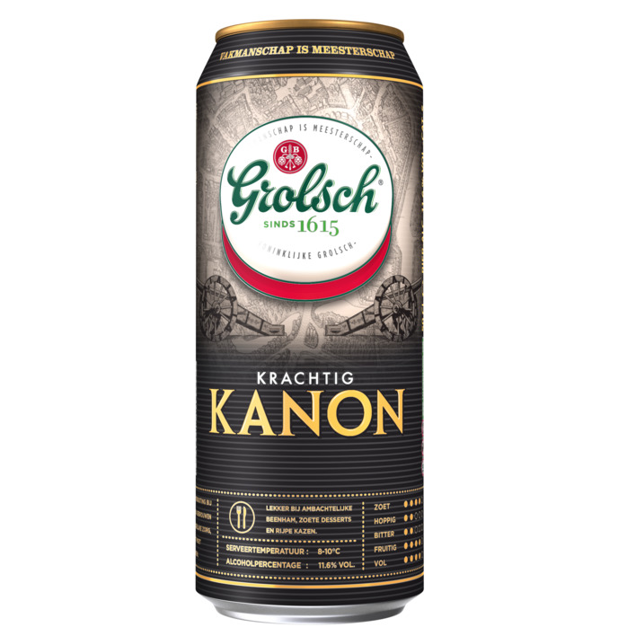 Grolsch Krachtig kanon speciaalbier