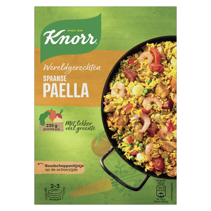 Knorr Wereldgerechten Spaanse paella