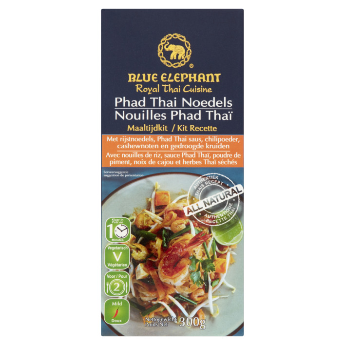 Blue Elephant Phad thai noedels maaltijdkit