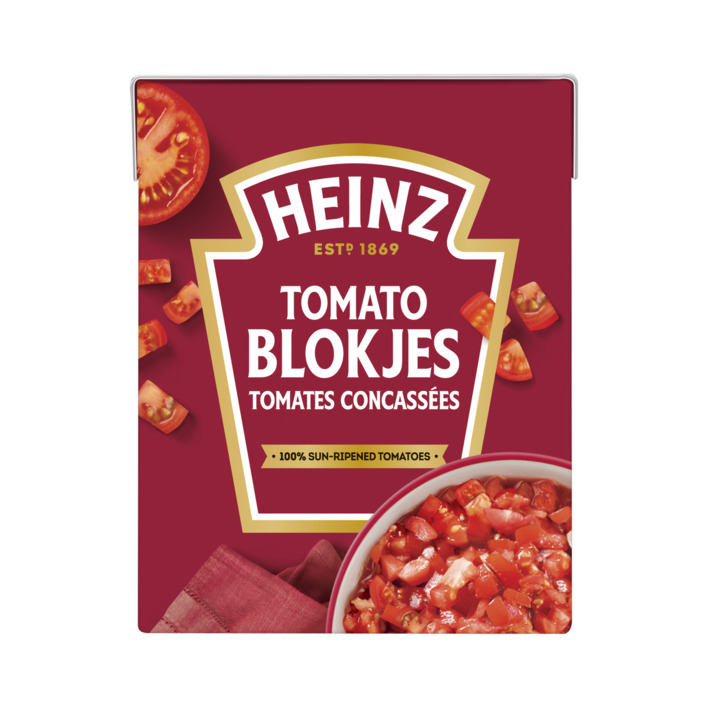 Heinz Tomaten blokjes naturel