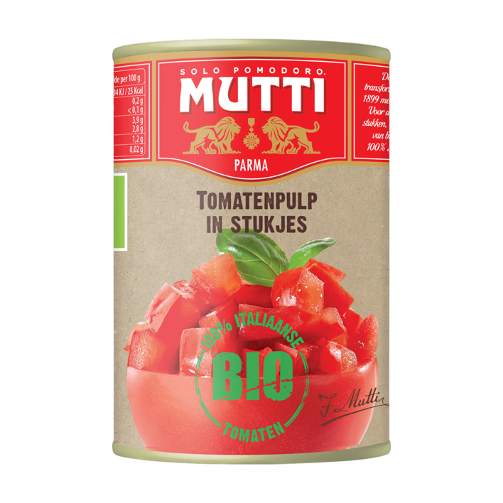 Mutti Tomatenpulp in stukjes bio