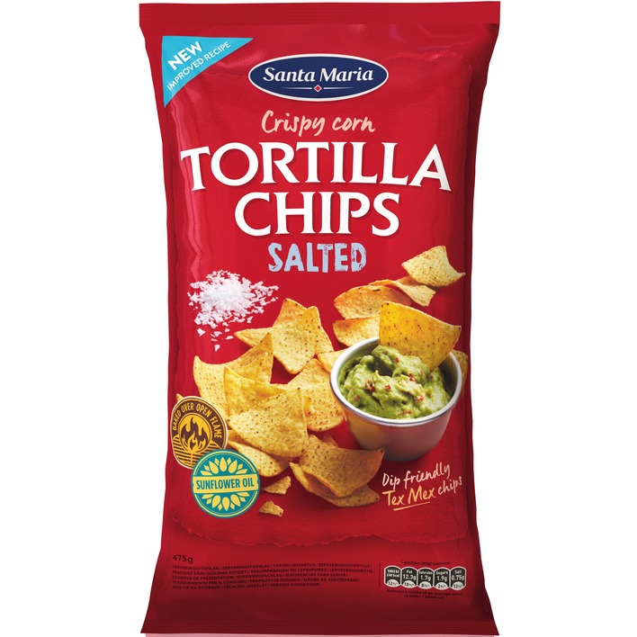 Santa Maria Tortilla chips salted