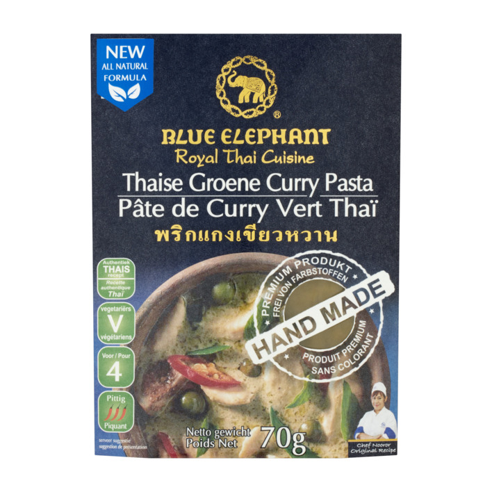 Blue Elephant Thaise groene curry pasta