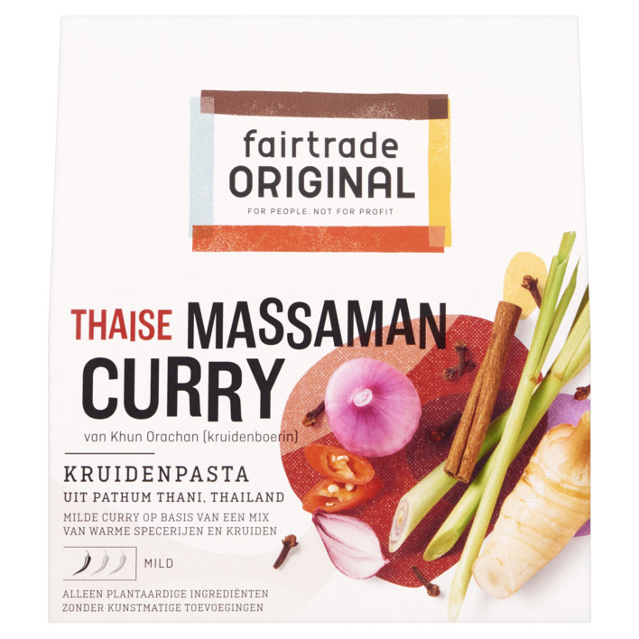Fairtrade Original Kruidenpasta Thaise massaman curry