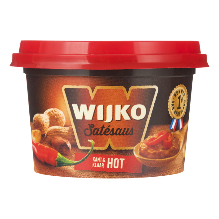 Wijko Satésaus kant & klaar hot