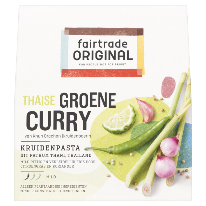 Fairtrade Original Kruidenpasta groene curry