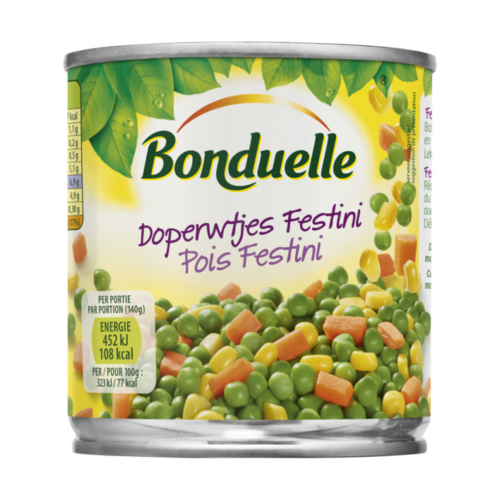 Bonduelle Doperwtjes festini