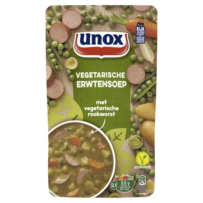 Unox Vegetarische erwtensoep