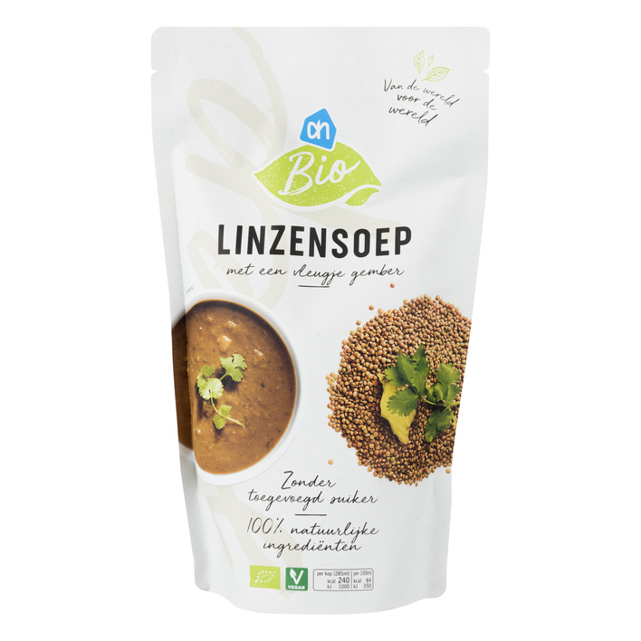 AH Biologisch Linzensoep