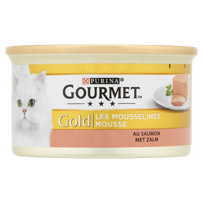Gourmet Gold mousse met zalm