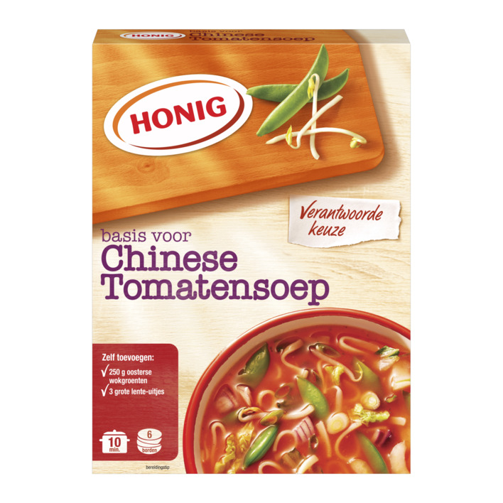 Honig Basis voor chinese tomatensoep