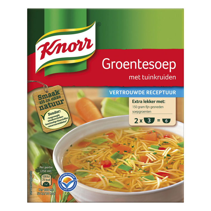 Knorr Mix voor groentesoep