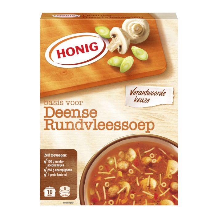 Honig Basis voor deense rundvleessoep