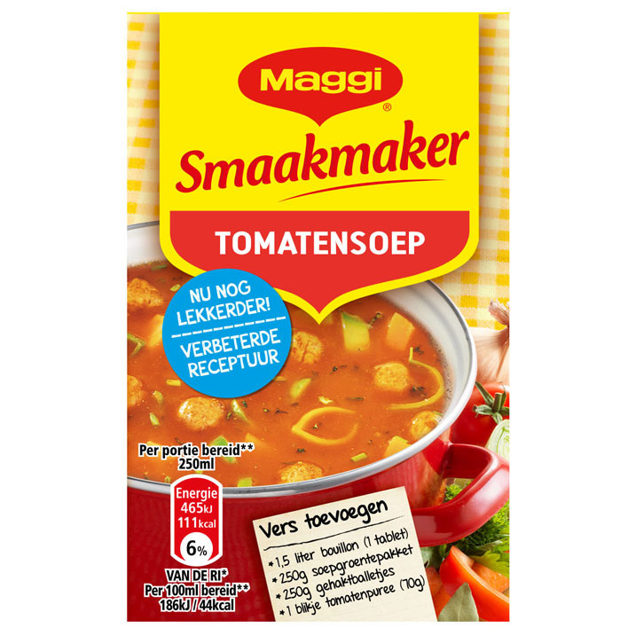 Maggi Smaakmaker tomatensoep