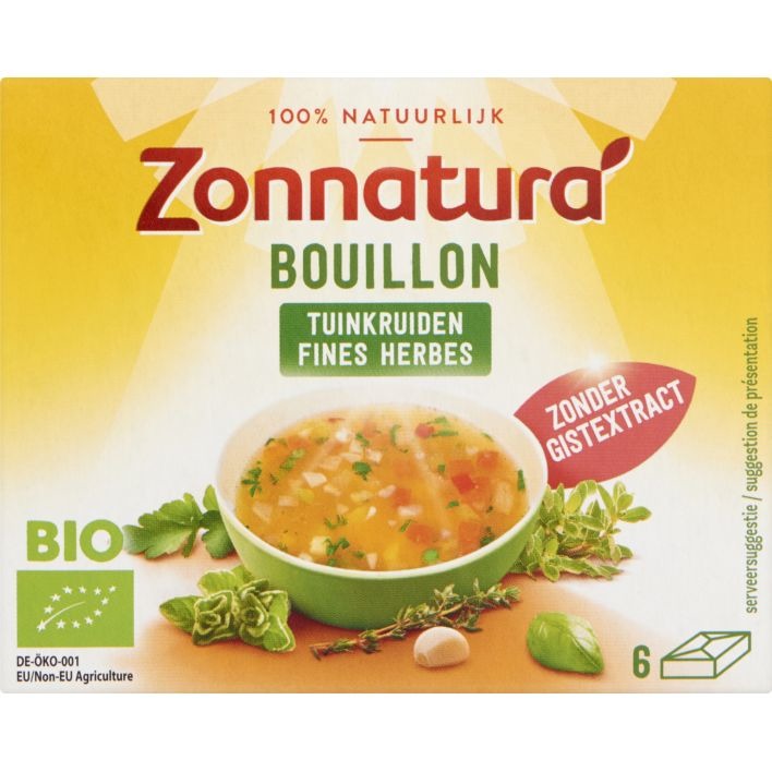 Zonnatura Bouillon tuinkruiden bio