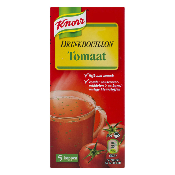 Knorr Drinkbouillon tomaat