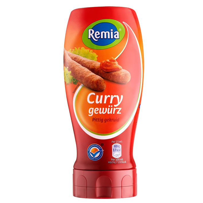 Remia Curry saus pittig gekruid