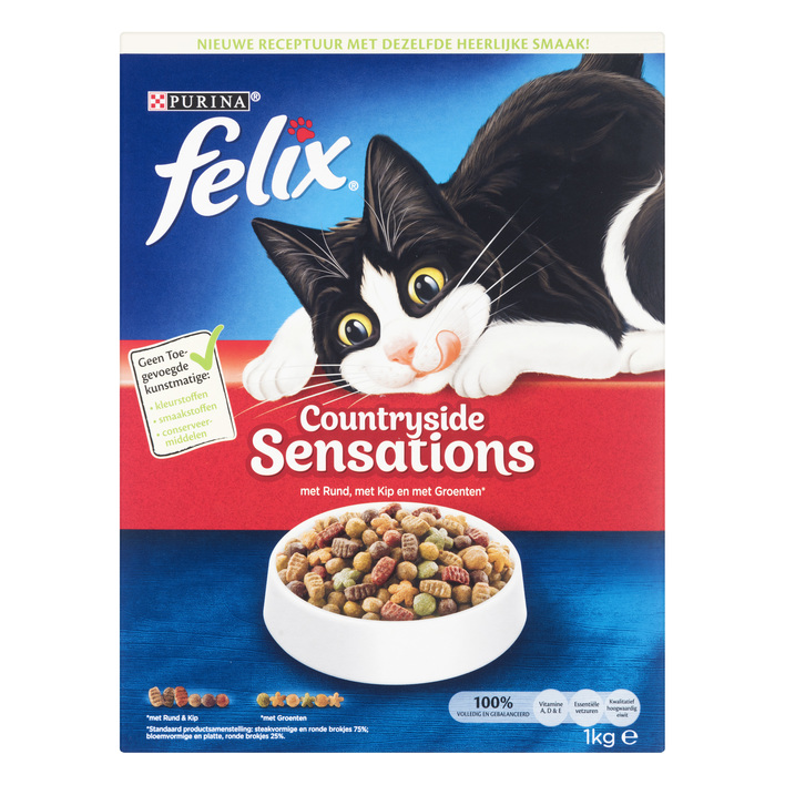 Felix Sensations countryside met rund & kip