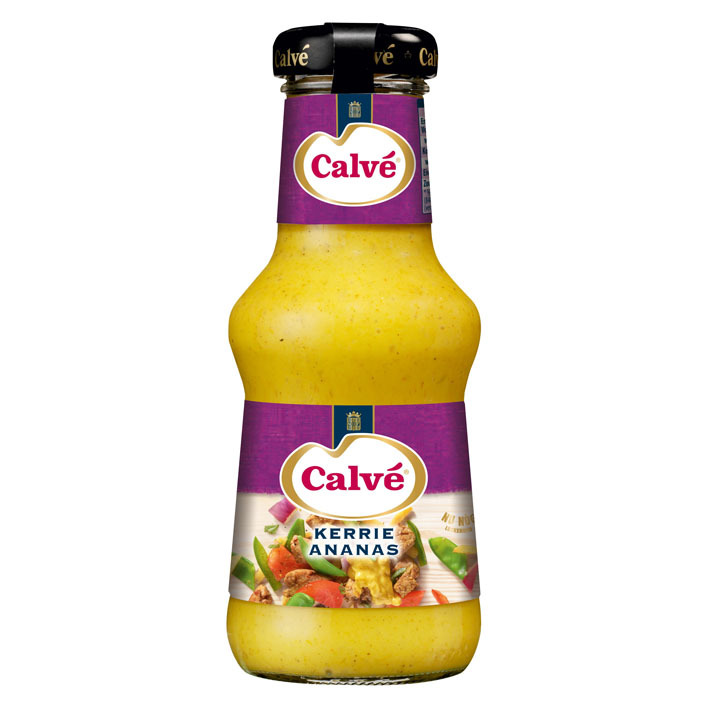 Calvé Kerrie ananas saus