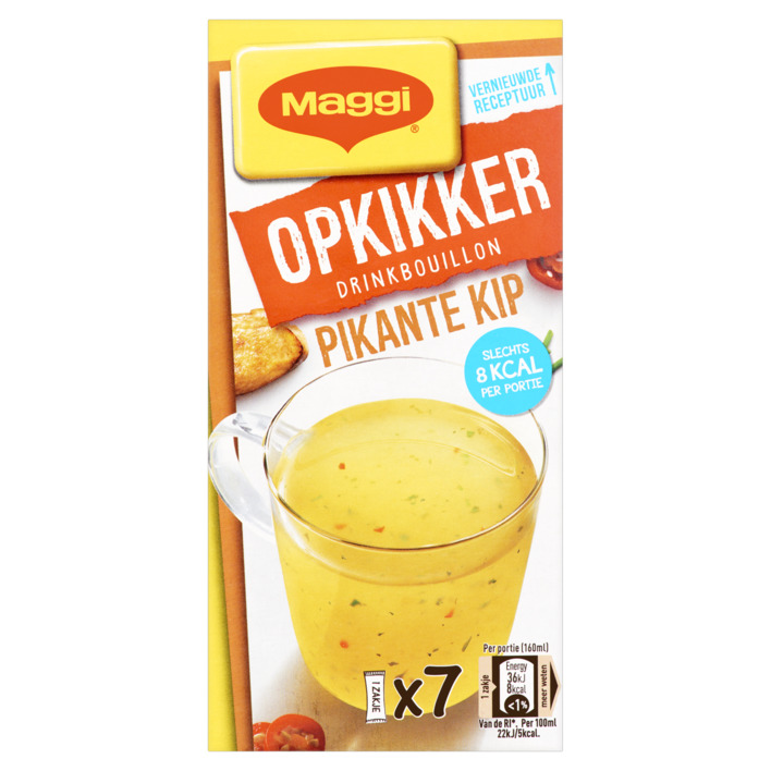 Maggi Opkikker drinkbouillon pikante kip