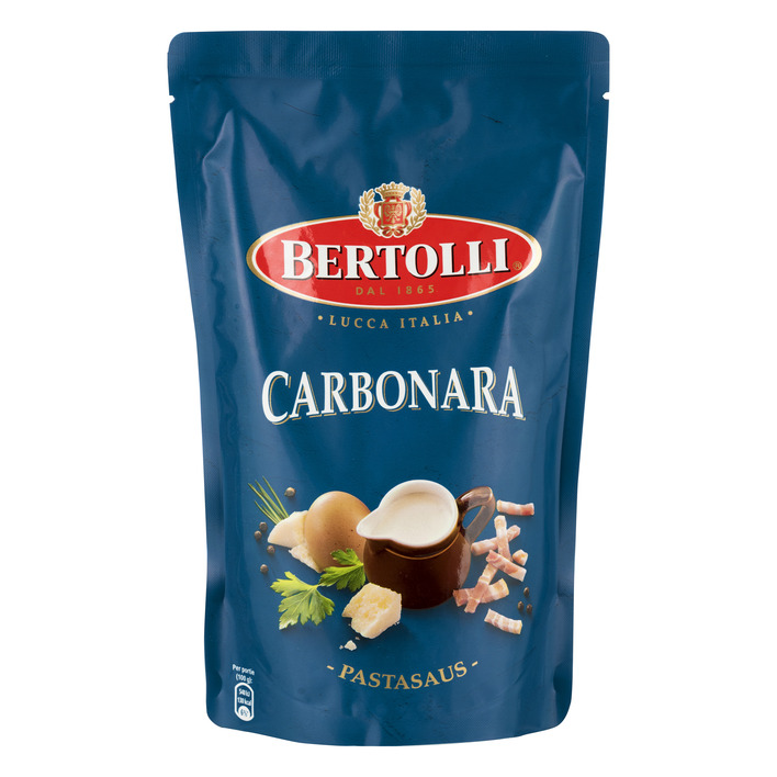 Bertolli Pastasaus in zak carbonara