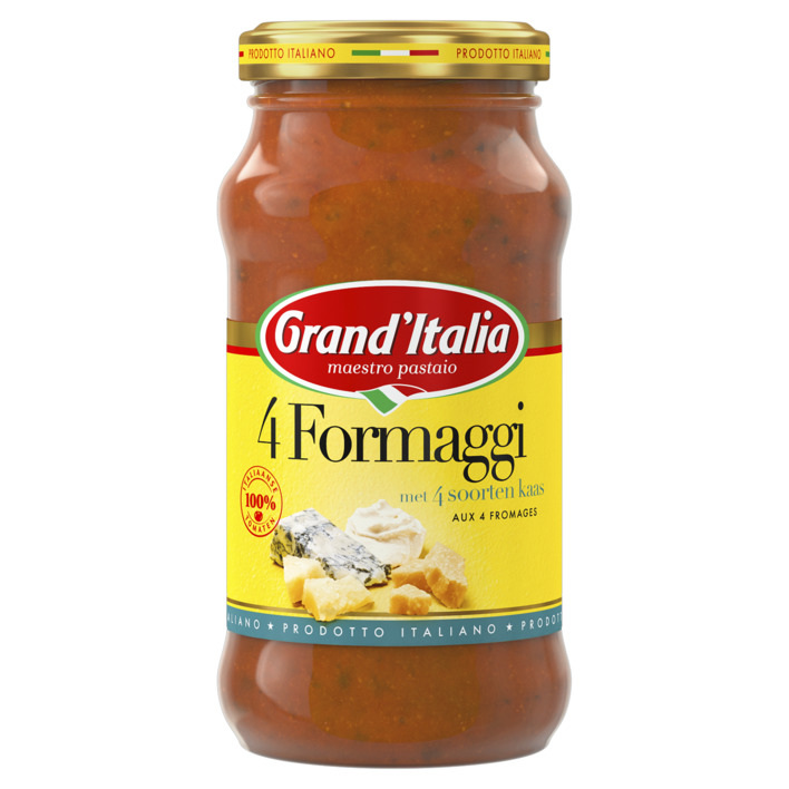 Grand' Italia 4 formaggi met 4 soorten kaas