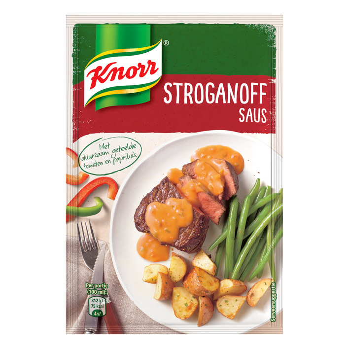 Knorr Mix stroganoff saus