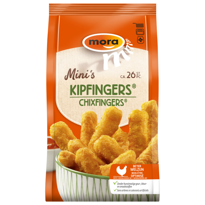 Mora Mini's kipfingers