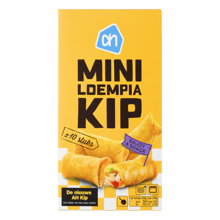 AH Mini loempia met kip