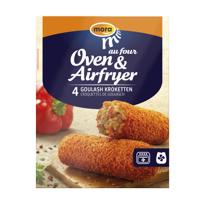 Mora Oven & airfryer goulashkroketten