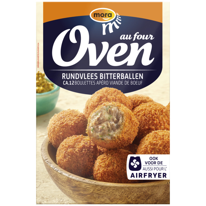 Mora Oven & airfryer rundvlees bitterballen
