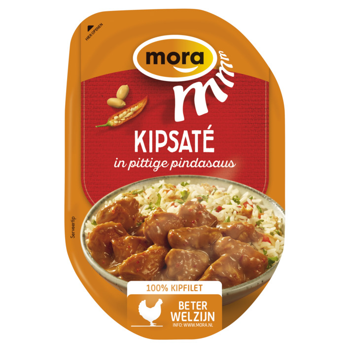 Mora Kipsaté pittige pindasaus