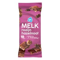 AH Reep melk hazelnoot rozijn