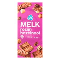 AH Reep melk hazelnoot rozijn