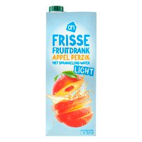 AH Frisse fruitdrank appel perzik 1kcal