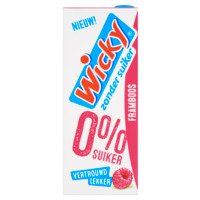 Wicky Framboos 0% suiker