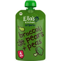 Ella's kitchen Peren, doperwten + broccoli 4m+ bio