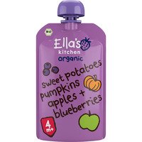 Ella's kitchen Biologische zoete aardappel, pompoen 4m+