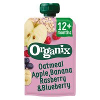 Organix Knijpfruit haver appel banaan 12m+