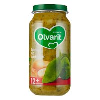 Olvarit Spinazie kip aardappel 12m+