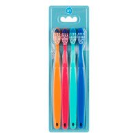 Care Tandenborstels medium 4 pack