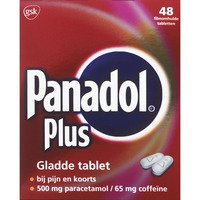Panadol Plus gladde tablet 500mg paracetamol