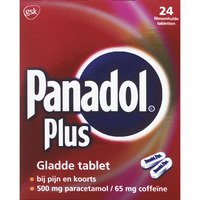 Panadol Plus gladde tablet 500mg paracetamol