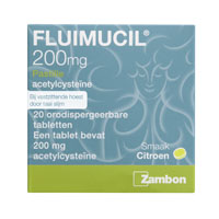 Fluimucil 200mg pastilles