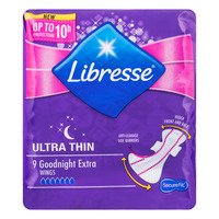 Libresse Ultra goodnight extra wing maandverband