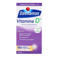 Davitamon Vitamine D smelttabletten citroen
