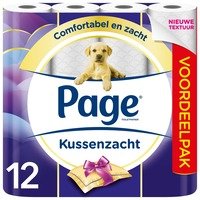 Page Kussenzacht toiletpapier voordeelpak
